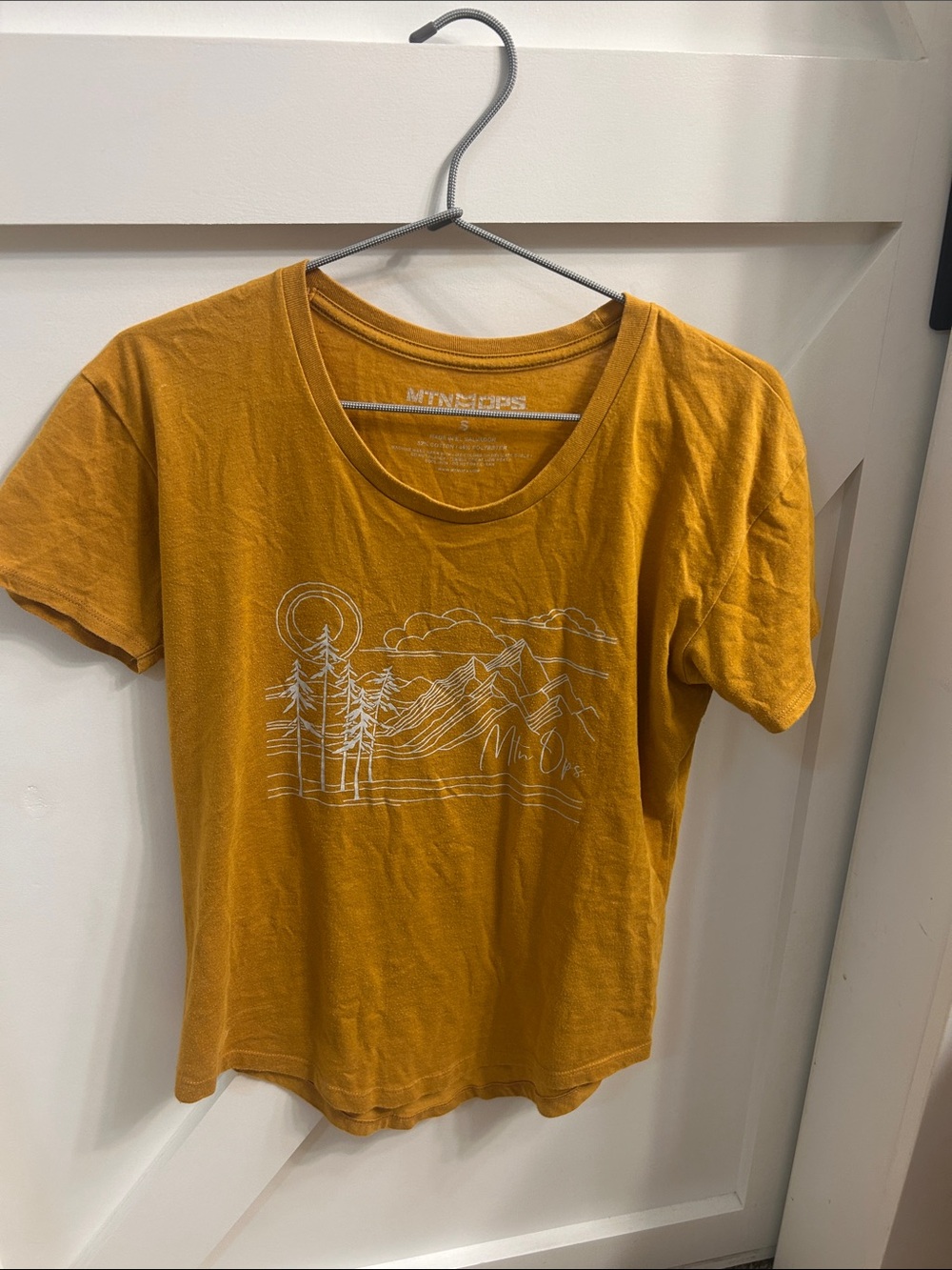 Mineros Mustard Short-Sleeve Graphic Tee